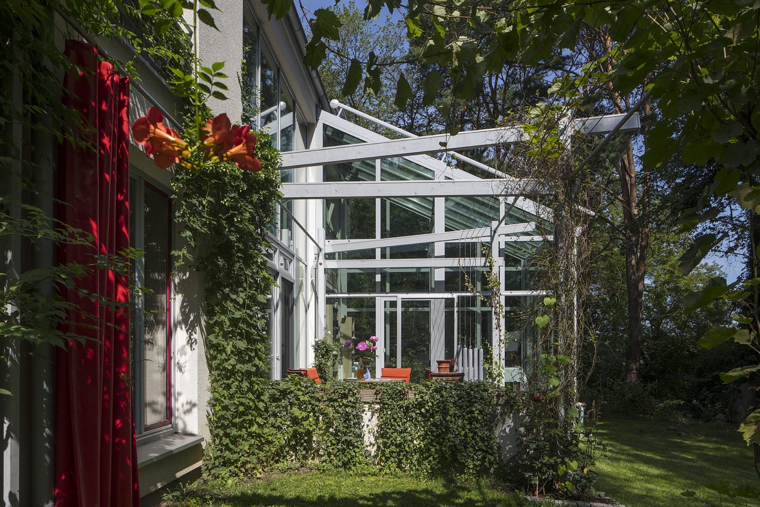 Winter garden, or a way to relax every day, even when the weather is cold.